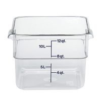 Pote com Graduação Azul 11,4L - Cambro