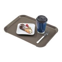 Bandeja Retangular Bege-Fast Food 36x46cm - Cambro