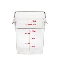 Pote com Graduação Vermelho 17,2L - Cambro