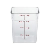Pote com Graduação Vermelho 7,6L - Cambro