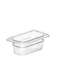 Cuba GN 1/9 Policarbonato 10,8x17,6cm Transparente 570ML - Cambro