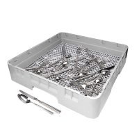 Cesto Inteiro p/ Talheres 50x50x10,1cm-Cambro