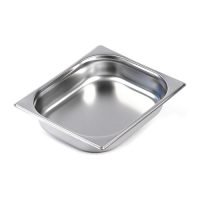 Cuba GN 1/2 - 3,8L - 6,5cm de profundidade - Inox 201 - Zahav Inox