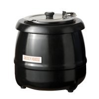 Sopeira Eletrica 10L - Preta- 220V -Profissional - Zahav Inox