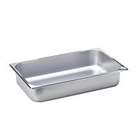 Cuba GN 1/3 - 2,4L - 6,5cm de profundidade - Inox 201 - Zahav Inox