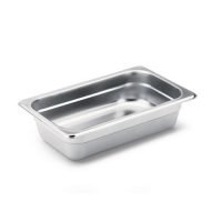 Cuba GN 1/4 - 1,7L - 6,5cm de profundidade - Inox 201 - Zahav Inox