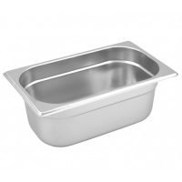 Cuba GN 1/4 - 2,5L - 10cm de profundidade - Inox 201 - Zahav Inox