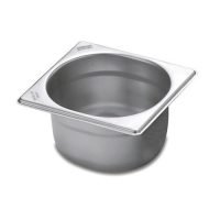 Cuba GN 1/6 - 1L - 6,5cm de profundidade - Inox 201 - Zahav Inox
