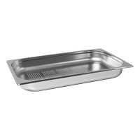 Cuba GN 1/1 - Perfurada - 6,5cm de profundidade - Inox 201 - Zahav Inox