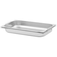 Cuba GN 1/1 com alça - 13L - 10cm de profundidade - Inox 201 - Zahav Inox