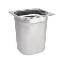 Cuba GN 1/6 - 3L - 20cm de profundidade - Inox 201 - Zahav Inox