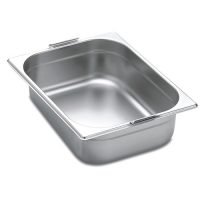 Cuba GN 1/2 com alça - 8,9L - 15cm de profundidade - Inox 201 - Zahav Inox