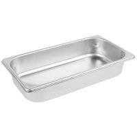 Cuba GN 1/3 - 1,2L - 4cm de profundidade - Inox 201 - Zahav Inox