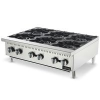 Fogão Industrial de mesa a Gás - 6 Queimadores - Zahav Inox