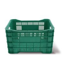 Caixa para Hortifruti Verde com Porta Etiquetas 50L - Cambro