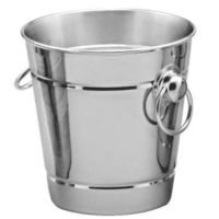 Balde para Gelo com alças - 4,6L - Zahav Inox