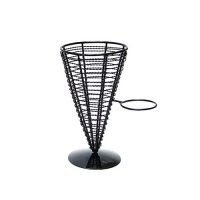 Cesta Cone com grade - 1 Suporte para Molho - Zahav Inox