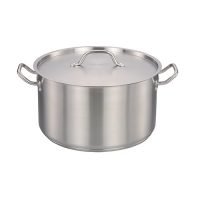 Caçarola Inox com Tampa - Ø24cm - 7,2L - Zahav Inox