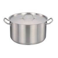 Caçarola Inox com Tampa - Ø26cm - 9,3L - Zahav Inox