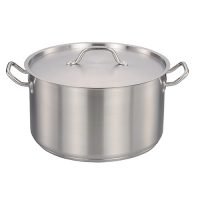 Caçarola Inox com Tampa - Ø30cm - 13,8L - Zahav Inox