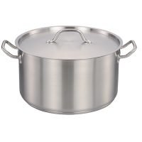 Caçarola Inox com Tampa - Ø40cm - 31,4L - Zahav Inox