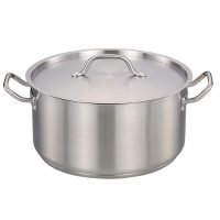 Caçarola Baixa Inox com Tampa - Ø45cm - 23,8L - Zahav Inox