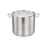 Caçarola Inox com Tampa - Ø36cm - 22,4L - Zahav Inox