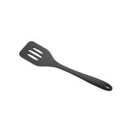 Espátula Vazada de Silicone - 30cm - Preta - Zahav