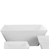 SALADEIRA QUAD 17,5CM CREME