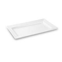 PRATO RETANG CLASSIC 36CM SUPER WHITE