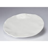 PRATO REDONDO ONDULADO Ø35X4,5CM CREME