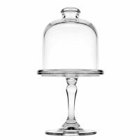 PORTA CUPCAKE C/ CUPULA E PE A19CM PATISSERIE