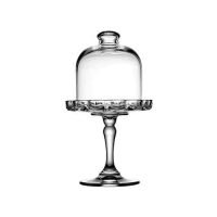 PORTA CUPCAKE C/ CUPULA E PE A19,4CM PATISSERIE