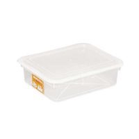 Caixa Retangular Transparente c/Tampa 4L - Pleion