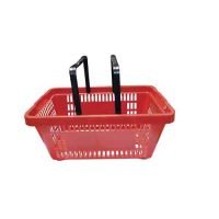 Cesta Plástica Vermelha c/Alça - Supercron