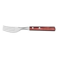 P - GARFO MESA 20CM INOX POLYWOOD VERMELHO