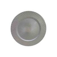 Sousplast Doppler Prata ø33cm - Sousplats - Zahav