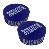 Kit 2 Tampas de silicone molho Maionese caseira