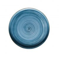 Prato raso c/ borda alta Gris ø27,9cm - Corona