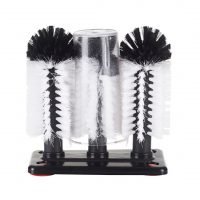 Escova tripla p/ limpeza de copos - Zahav