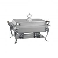 Rechaud retangular Gn 1/1 9L - Zahav Inox