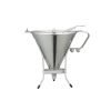 Funil dosador 1,7L kit c/ 3 bicos4/5/6mm - Zahav Inox