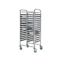 Esqueleto Duplo p/ Gn 1/1 2x15 Níveis - Zahav Inox