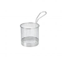 Cesta redonda com alça 9cmx9cm - Zahav Inox