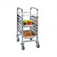 Esqueleto Duplo p/ Gn 1/1 38x55x100cm - Zahav Inox