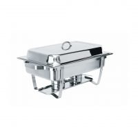 Rechaud inox 9L c/ tampa removível - Zahav Inox