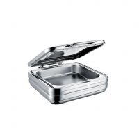 Rechaud inox indução 5,5L c/ tampa de vidro - Zahav Inox