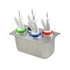 ORGANIZADOR PORTION PAL P/ GN 1/3 INOX 4 FUROS - EFAY