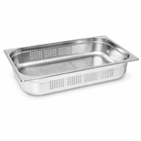 GN PERFURADA 1/1 100MM INOX 201 CUBA GASTRONORM