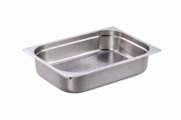 GN PERFURADA 1/2 100MM INOX 201 CUBA GASTRONORM